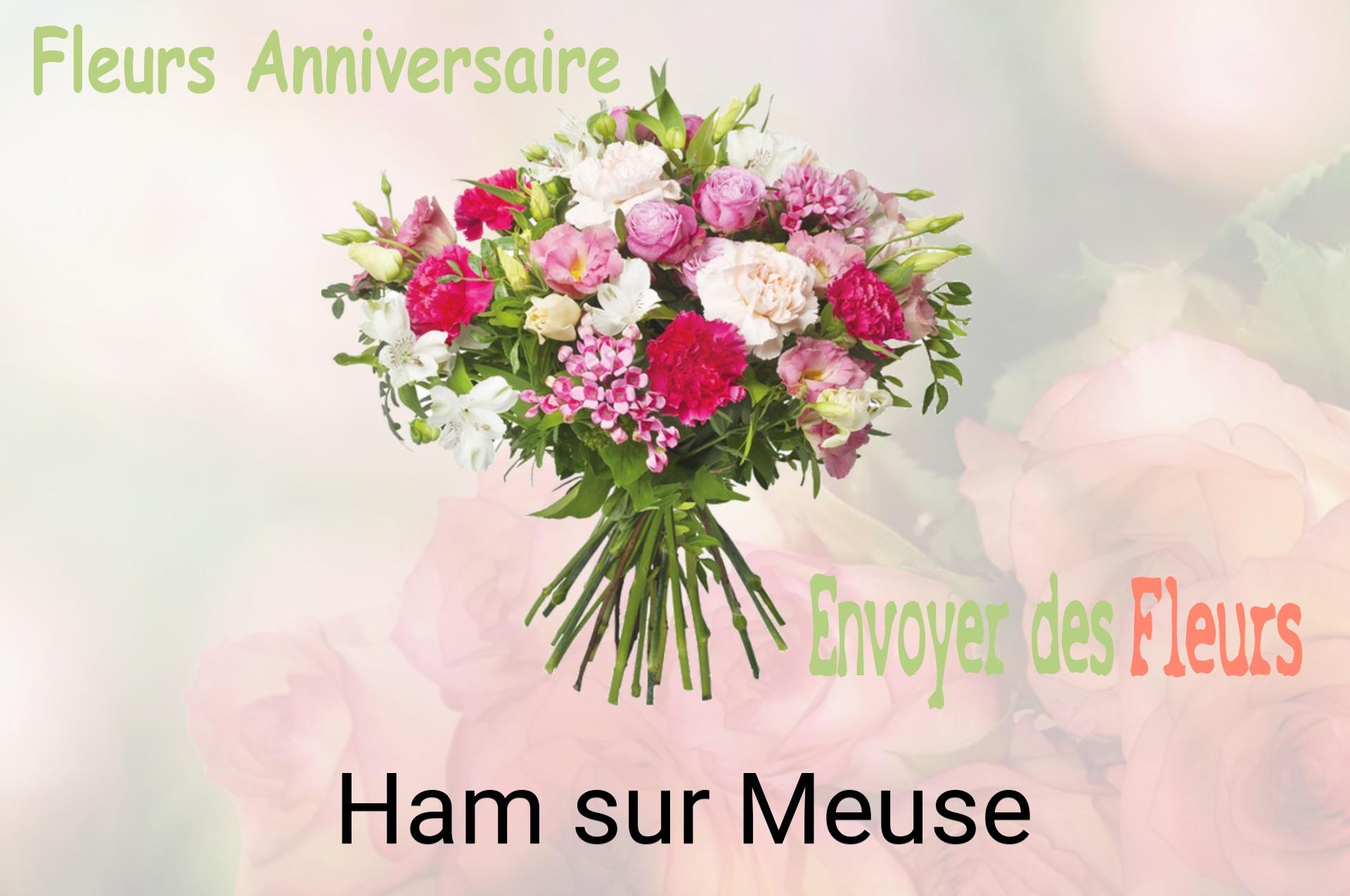 Bouquet de fleurs d’anniversaire livré à Ham-sur-Meuse